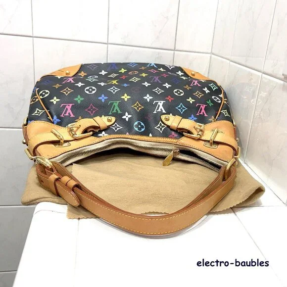 Louis Vuitton Greta Handbag Murakami Multicolor Hobo w/Original Receipt - MINT! - Picture 14 of 16
